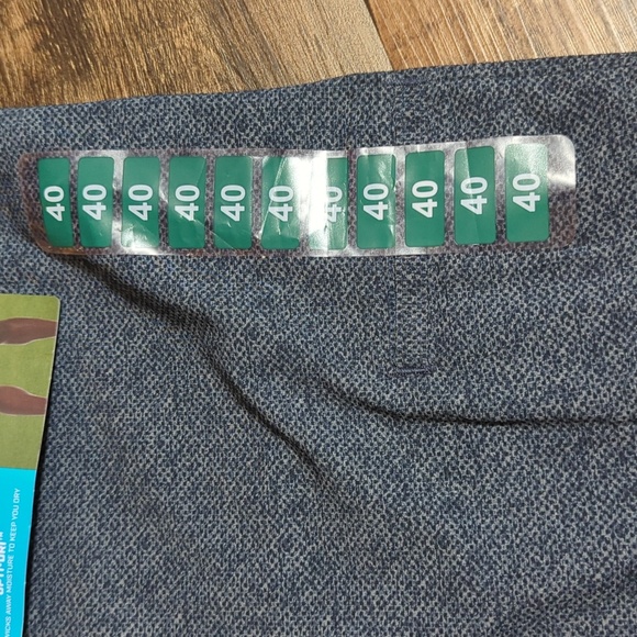 *NWT* Callaway Stretch Active Waistband Golf Shorts Size 40x9" in Caviar Blue - Picture 5 of 6